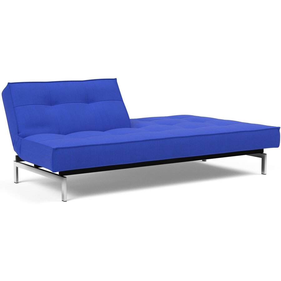 Splitback Slaapbank Ultramarine / Chroom Splitback Slaapbank Ultramarine / Chroom