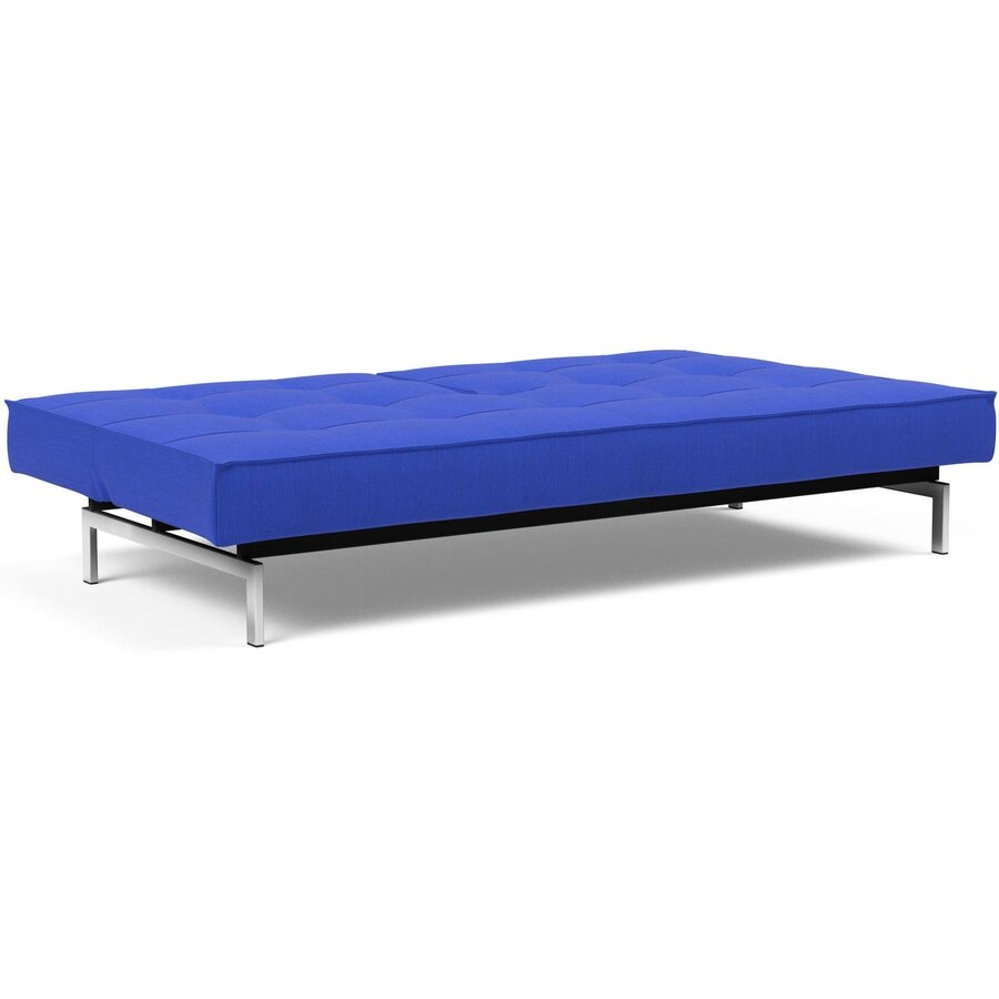 Splitback Slaapbank Ultramarine / Chroom Splitback Slaapbank Ultramarine / Chroom