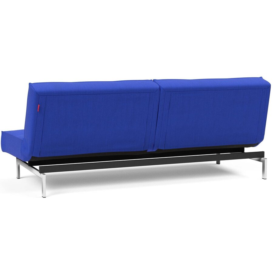 Splitback Slaapbank Ultramarine / Chroom Splitback Slaapbank Ultramarine / Chroom