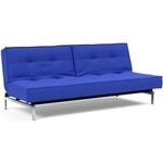 Innovation Living Splitback Slaapbank Ultramarine / Chroom Innovation Living Splitback Slaapbank Ultramarine / Chroom