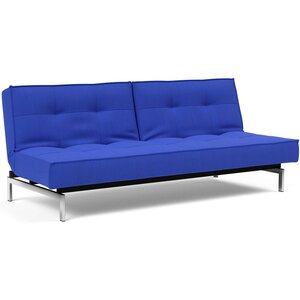Innovation Living Splitback Slaapbank Ultramarine / Chroom