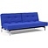 Splitback Slaapbank Ultramarine / Chroom Splitback Slaapbank Ultramarine / Chroom