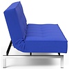 Splitback Slaapbank Ultramarine / Chroom Splitback Slaapbank Ultramarine / Chroom