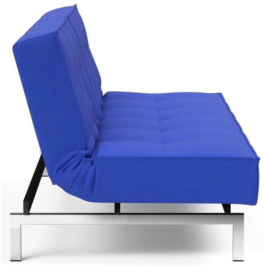 Splitback Slaapbank Ultramarine / Chroom Splitback Slaapbank Ultramarine / Chroom