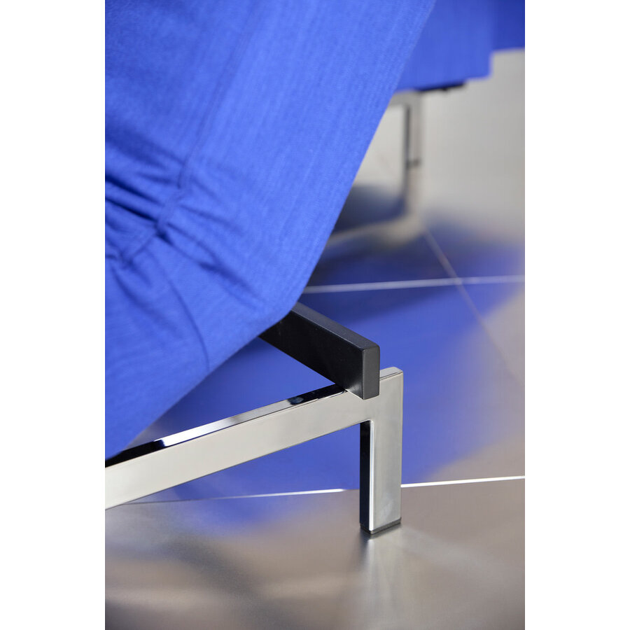 Splitback Deluxe Slaapbank Ultramarine / Chroom Splitback Deluxe Slaapbank Ultramarine / Chroom