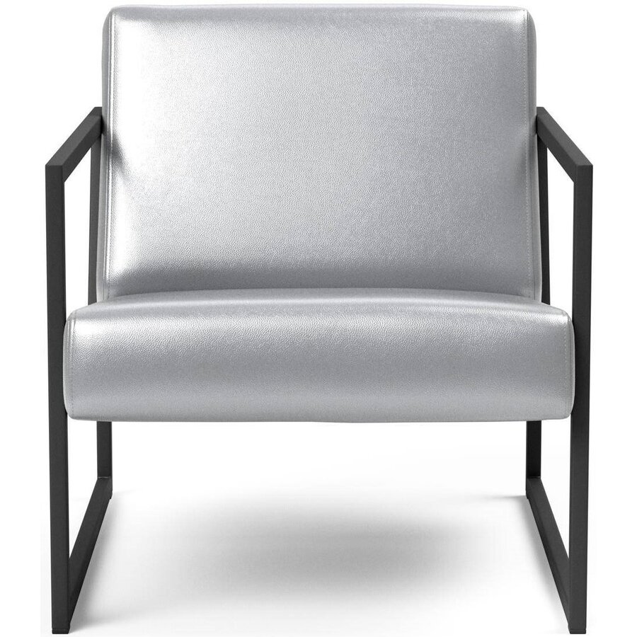 Vikko Loungestoel Silvershine met Armleuning Vikko Loungestoel Silvershine met Armleuning