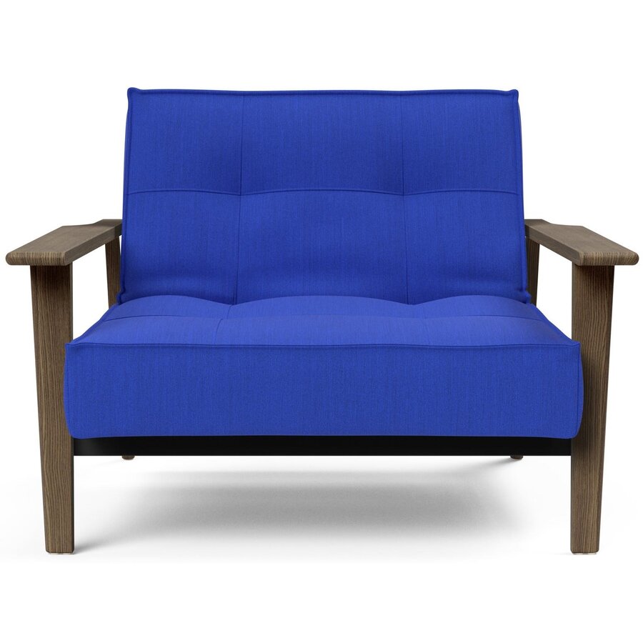 Splitback Fauteuil Ultramarine / Gerookt Eiken Splitback Fauteuil Ultramarine / Gerookt Eiken