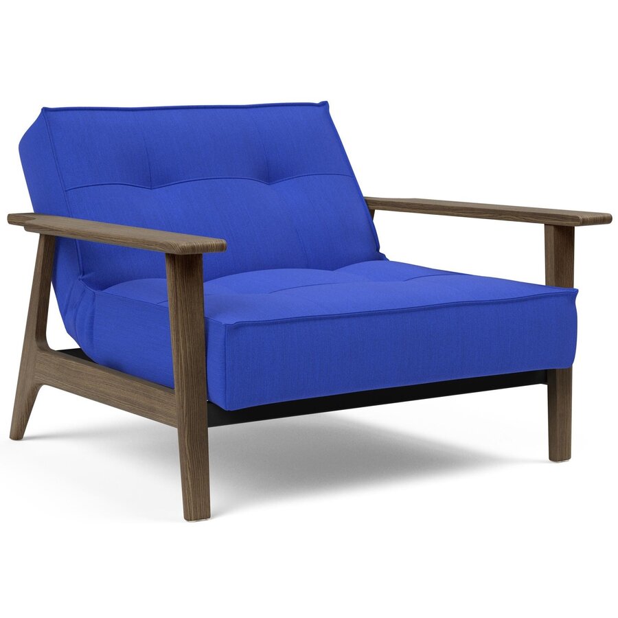 Splitback Fauteuil Ultramarine / Gerookt Eiken Splitback Fauteuil Ultramarine / Gerookt Eiken