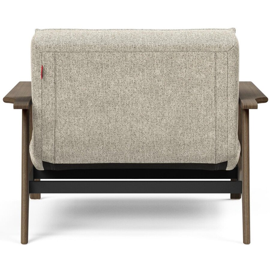 Splitback Fauteuil Gebroken Wit / Gerookt Eiken Splitback Fauteuil Gebroken Wit / Gerookt Eiken