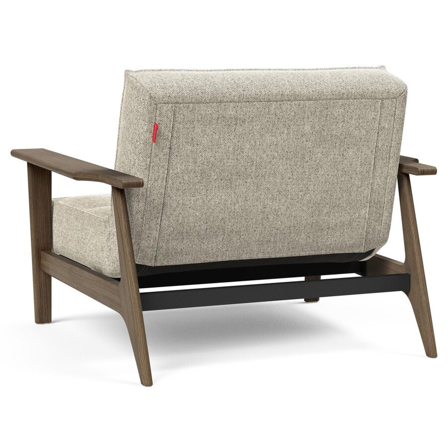 Splitback Fauteuil Gebroken Wit / Gerookt Eiken Splitback Fauteuil Gebroken Wit / Gerookt Eiken