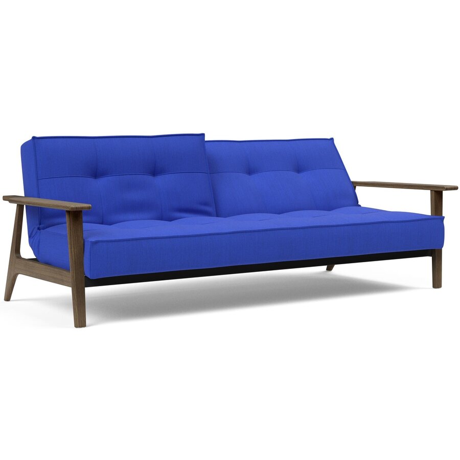 Splitback Slaapbank Ultramarine / Gerookt Eiken Splitback Slaapbank Ultramarine / Gerookt Eiken