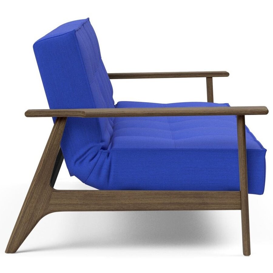 Splitback Slaapbank Ultramarine / Gerookt Eiken Splitback Slaapbank Ultramarine / Gerookt Eiken