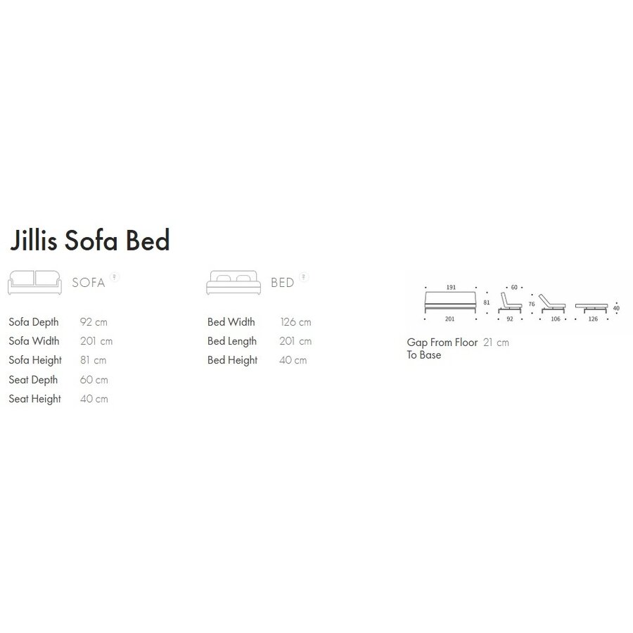 Jillis 2-Zits Slaapbank Rood / Chroom Jillis 2-Zits Slaapbank Rood / Chroom
