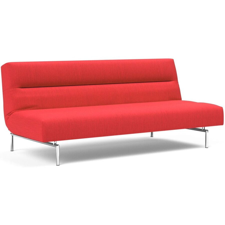 Jillis 2-Zits Slaapbank Rood / Chroom Jillis 2-Zits Slaapbank Rood / Chroom