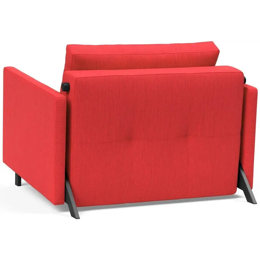 Cubed Slaapstoel met Armleuning Rood Cubed Slaapstoel met Armleuning Rood