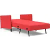 Cubed Slaapstoel met Armleuning Rood