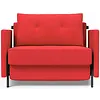 Cubed Slaapstoel met Armleuning Rood