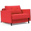 Cubed Slaapstoel met Armleuning Rood