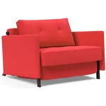 Innovation Living Cubed Slaapstoel met Armleuning Rood Innovation Living Cubed Slaapstoel met Armleuning Rood