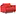 Innovation Living Cubed Slaapstoel met Armleuning Rood