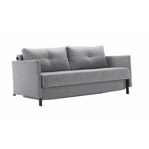 Innovation Living Cubed met Armleuning 140 cm Slaapbank Grijs