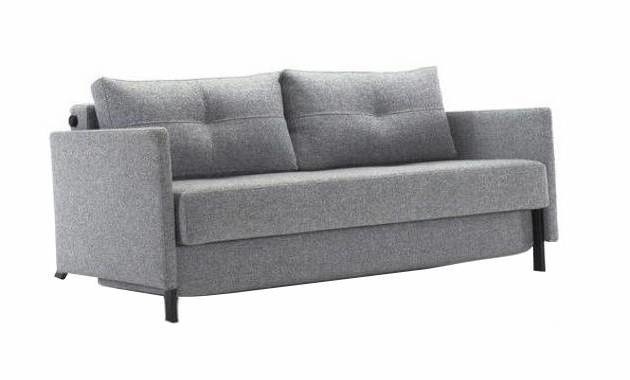 Innovation Living Cubed met Armleuning 140 cm Slaapbank Grijs