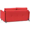Cubed met Armleuning 140 cm Slaapbank Rood