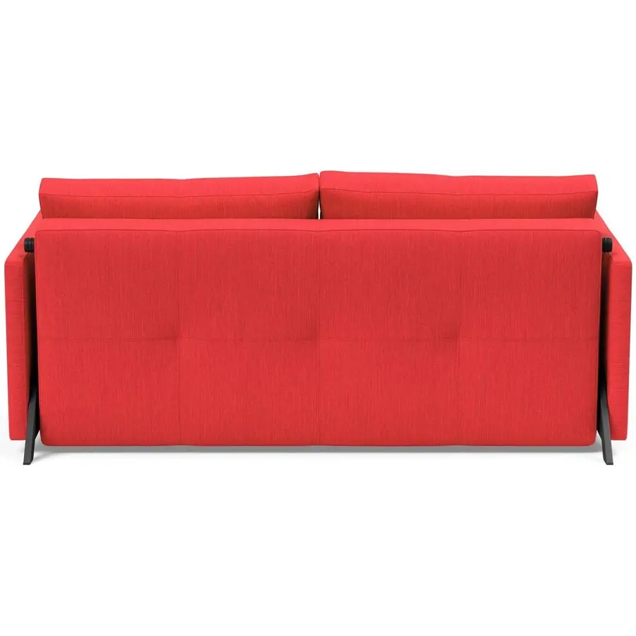 Cubed met Armleuning 160 cm Slaapbank Rood Cubed met Armleuning 160 cm Slaapbank Rood