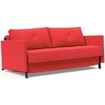 Innovation Living Cubed met Armleuning 160 cm Slaapbank Rood Innovation Living Cubed met Armleuning 160 cm Slaapbank Rood