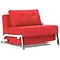 Cubed Slaapstoel Rood / Chrome