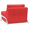 Cubed Slaapstoel Rood / Chrome