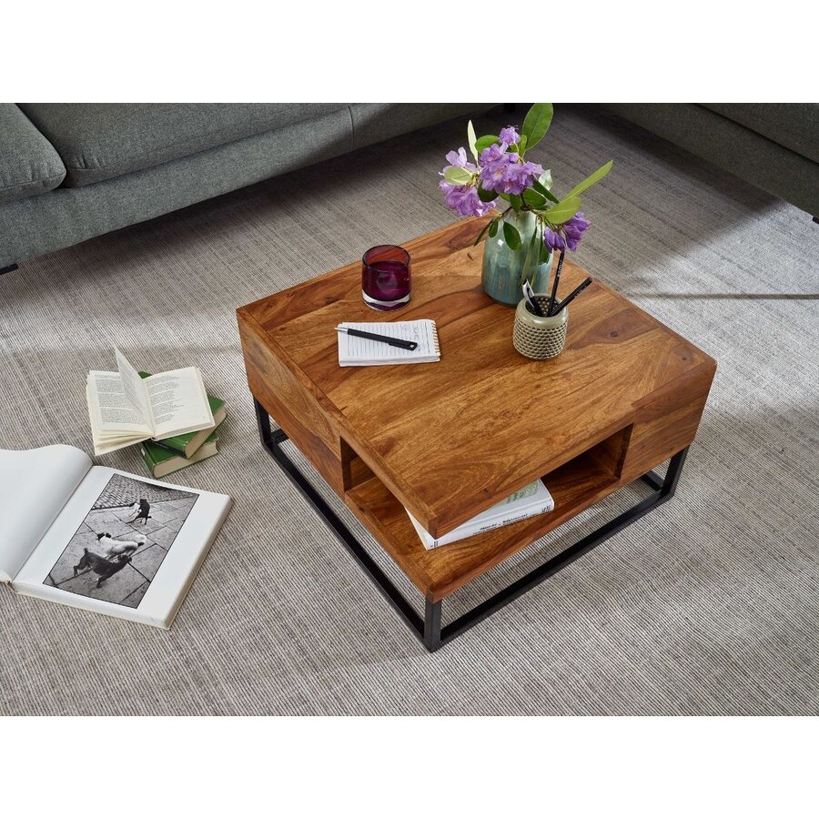 Mumbai Vierkant Tweedekans Salontafel Mumbai Vierkant Tweedekans Salontafel