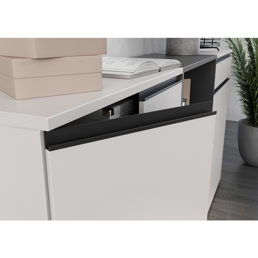 Bedano Cashmere Kantoorkast 2-Deuren 1-Lade