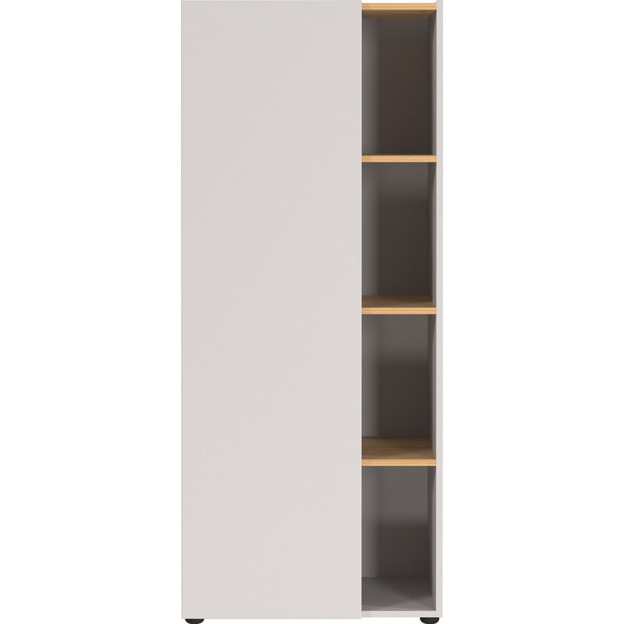 Adrano Cashmere / Eiken Kantoorkast H145 cm