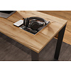 Adrano Bureautafel Eiken / Zwart