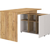 Adrano Hoekbureau met Kast Cashmere/Eiken