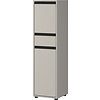 Lemont Steengrijs Badkamerkast Slim H121 cm