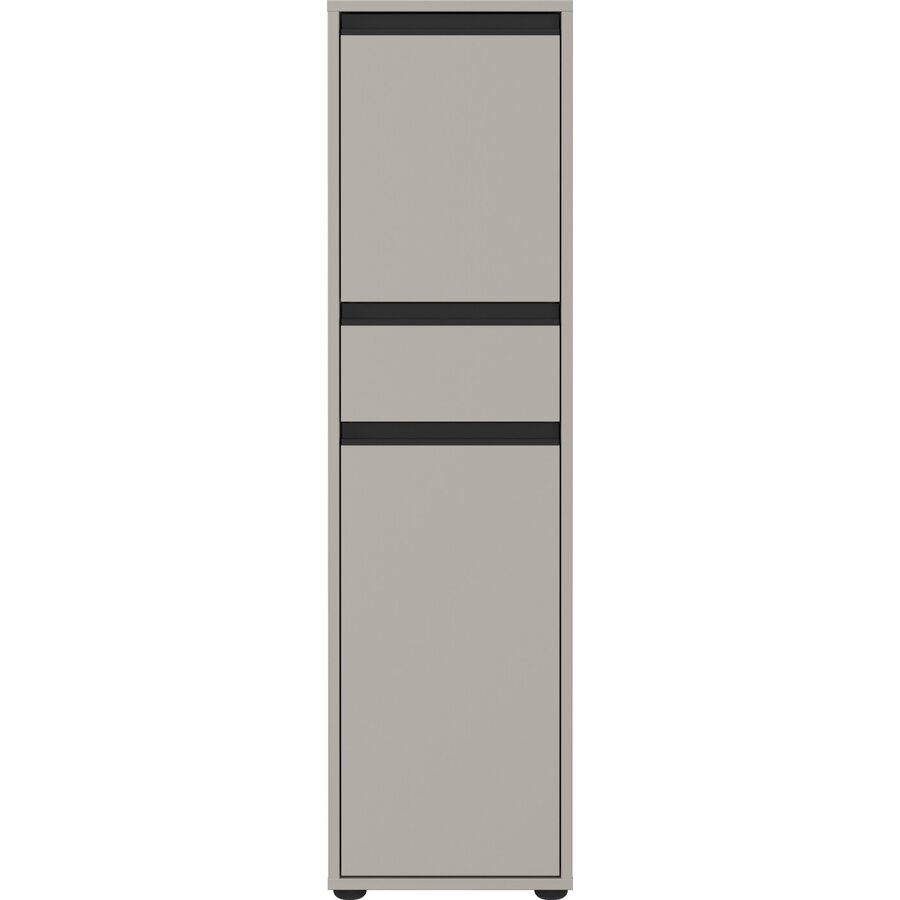 Lemont Steengrijs Badkamerkast Slim H121 cm Lemont Steengrijs Badkamerkast Slim H121 cm