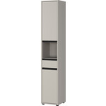 Germania Lemont Steengrijs Badkamerkast Slim H181 cm Germania Lemont Steengrijs Badkamerkast Slim H181 cm