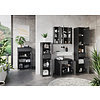 Lemont Grafiet Badkamerkast Slim H181 cm Lemont Grafiet Badkamerkast Slim H181 cm