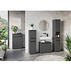 Lemont Grafiet Badkamerkast Slim H181 cm Lemont Grafiet Badkamerkast Slim H181 cm