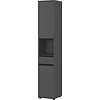 Lemont Grafiet Badkamerkast Slim H181 cm Lemont Grafiet Badkamerkast Slim H181 cm