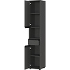 Lemont Grafiet Badkamerkast Slim H181 cm Lemont Grafiet Badkamerkast Slim H181 cm