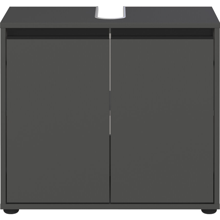 Lemont Grafiet Wastafelonderkast 63 cm Lemont Grafiet Wastafelonderkast 63 cm