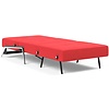 Cubed Slaapstoel Rood / Aluminium