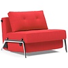 Cubed Slaapstoel Rood / Aluminium