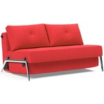 Innovation Living Cubed 140 cm Slaapbank Rood / Aluminium Innovation Living Cubed 140 cm Slaapbank Rood / Aluminium