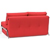 Cubed 140 cm Slaapbank Rood / Aluminium Cubed 140 cm Slaapbank Rood / Aluminium