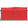 Cubed 160 cm Slaapbank Rood / Aluminium