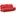 Innovation Living Cubed 160 cm Slaapbank Rood / Aluminium